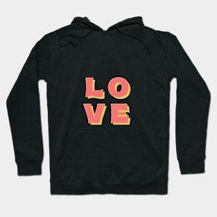 LOVE - Retro Hoodie